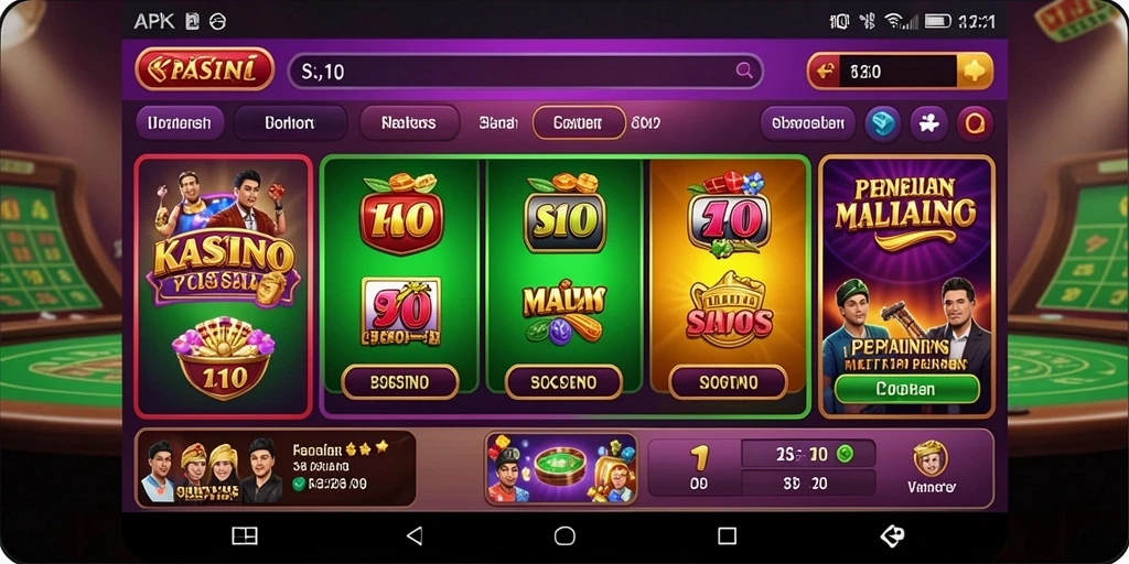 Screenshot aplikasi 789BNI: Antarmuka pengguna yang menarik.