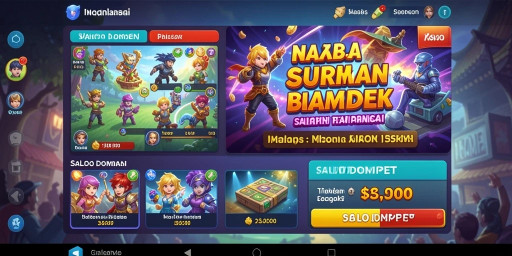Tampilan antarmuka yang menarik dan user-friendly.