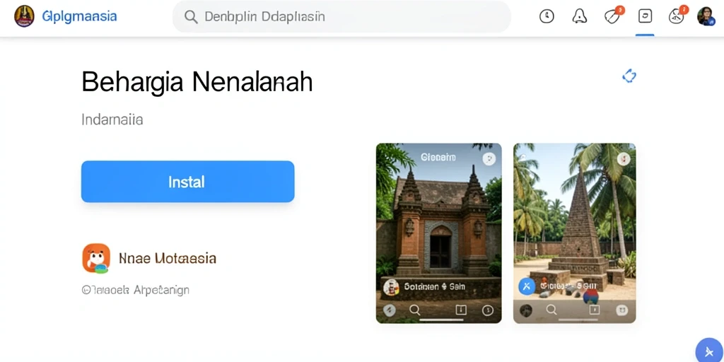 Tampilan menu utama yang menarik dan mudah dinavigasi.