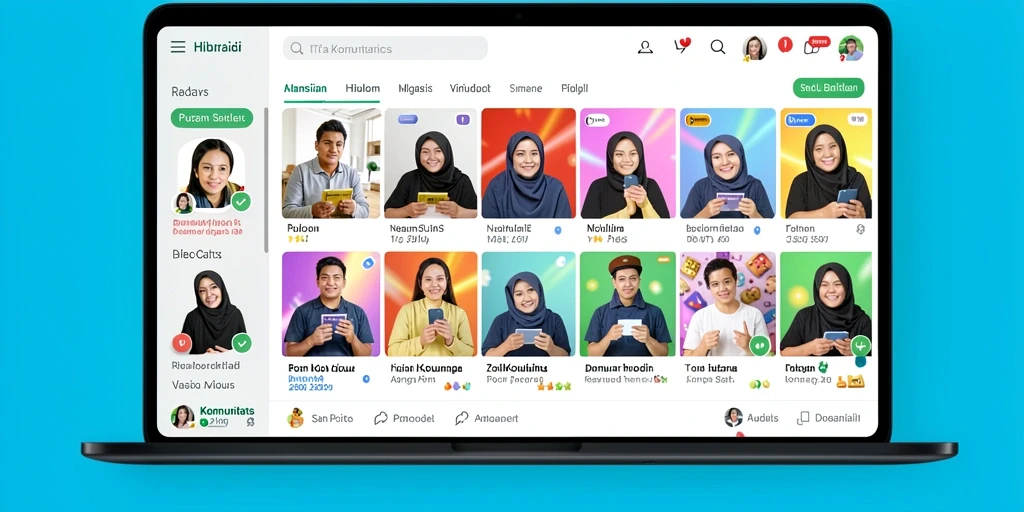 Tampilan antarmuka yang menarik dan ramah pengguna.