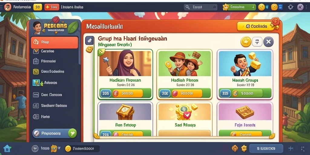 Tampilan antarmuka yang menarik dan mudah digunakan.