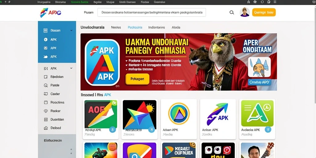 Tampilan antarmuka yang intuitif dan menarik.