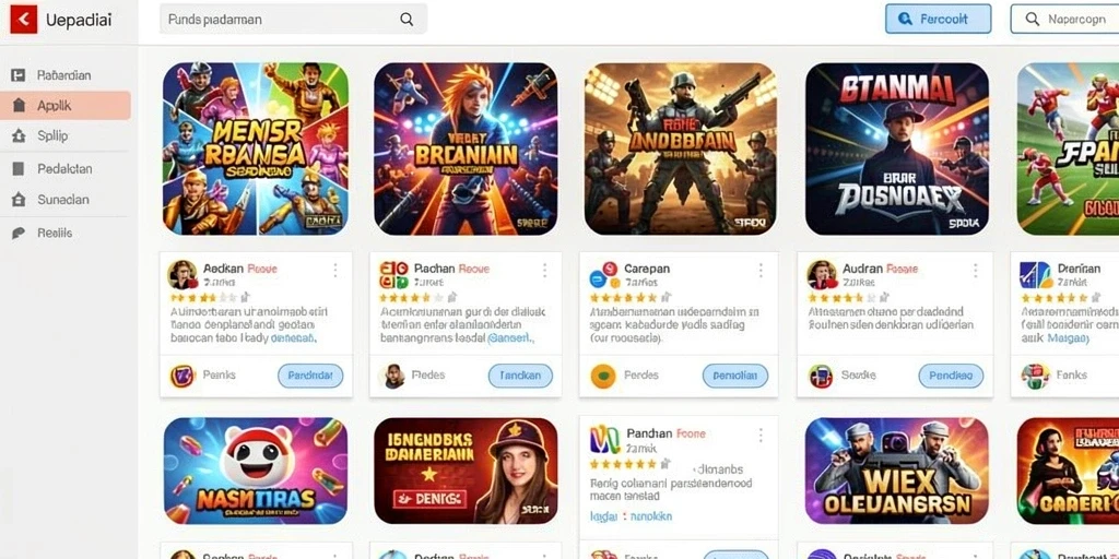 Tampilan antarmuka yang menarik dan mudah digunakan.