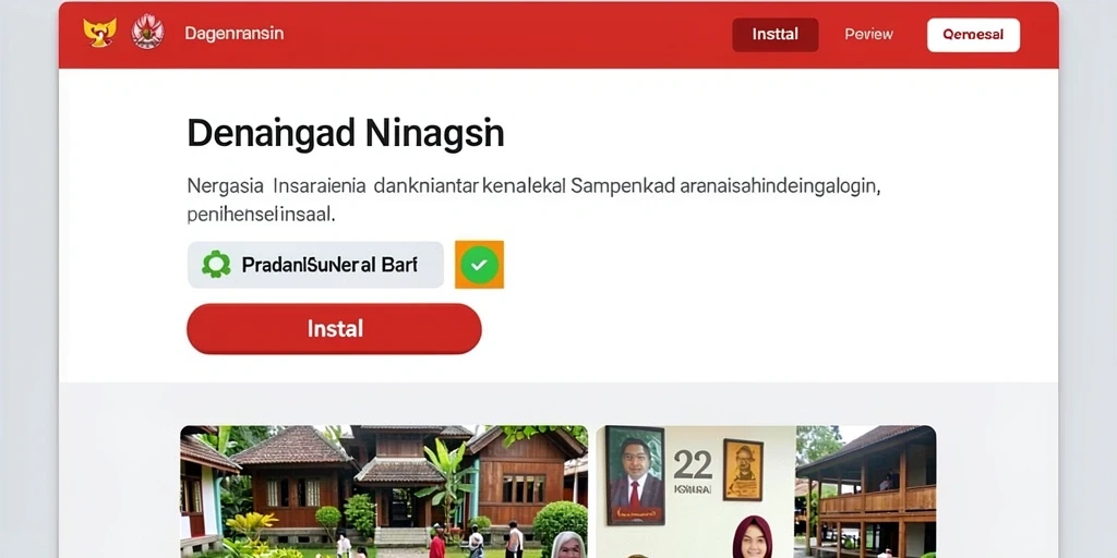 Tampilan antarmuka yang menarik dan modern.