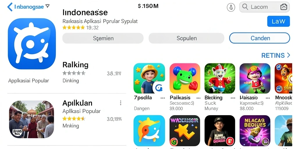 Screenshot aplikasi TAWONBET menunjukkan antarmuka yang ramah pengguna.