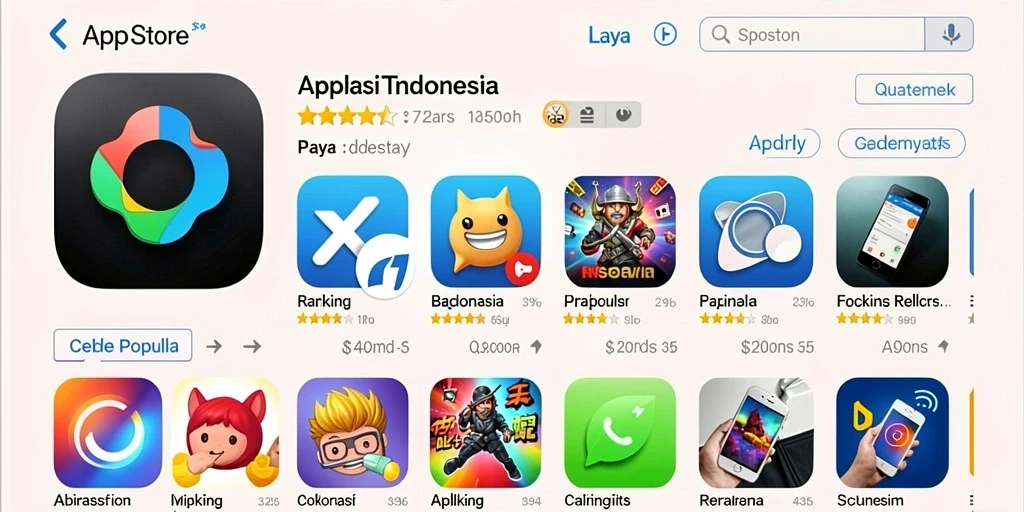 Tampilan antarmuka aplikasi yang modern dan mudah digunakan.